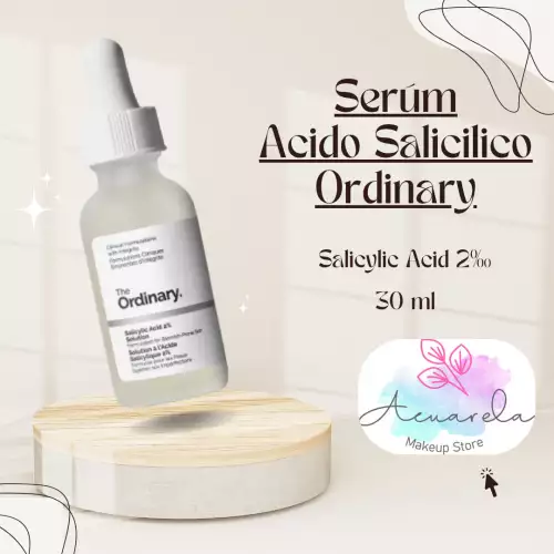 Sérum ácido salicílico 2% para exfoliar y limpiar poros