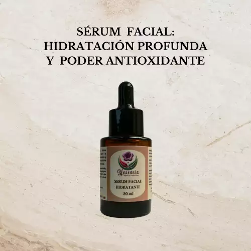 Sérum facial hidratante antioxidante 30 ml efecto glow