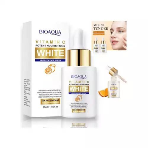 Sérum facial vitamina C iluminador antioxidante