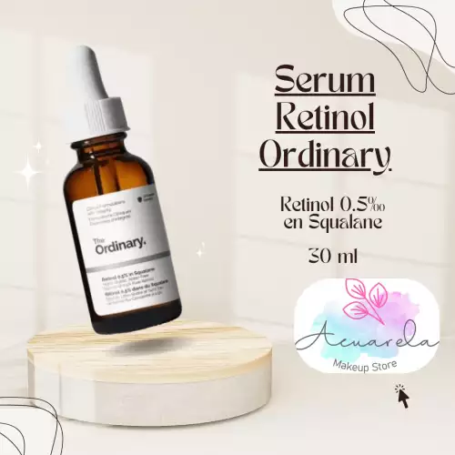 Sérum retinol 0.5% antienvejecimiento con escualano