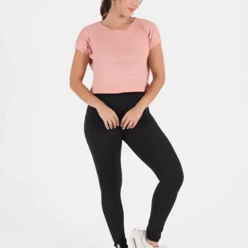 Set Conjunto Deportivo leggins - blusa rosa