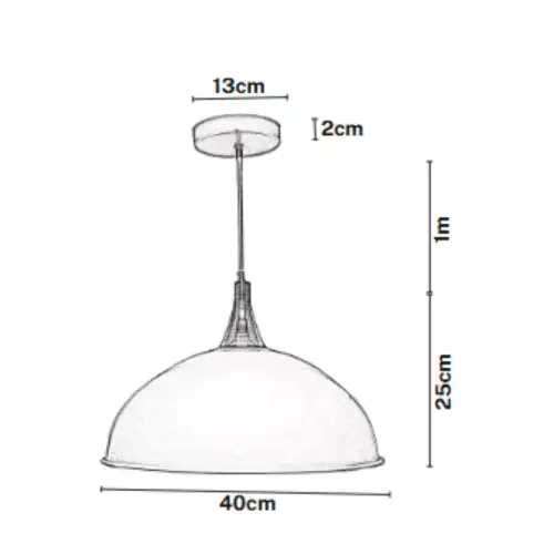 Set x2 Lámpara colgante Decorativa PD Enia Cónica – Estilo Único para tu Espacio