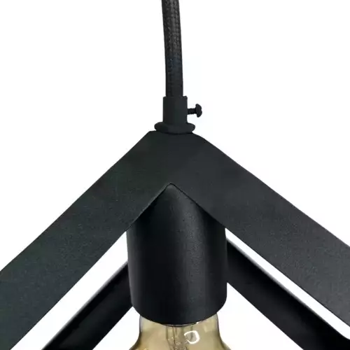 Set x2 Lámpara de Techo Charlote Cubo Cuadrado Diseño Decorativo Moderno