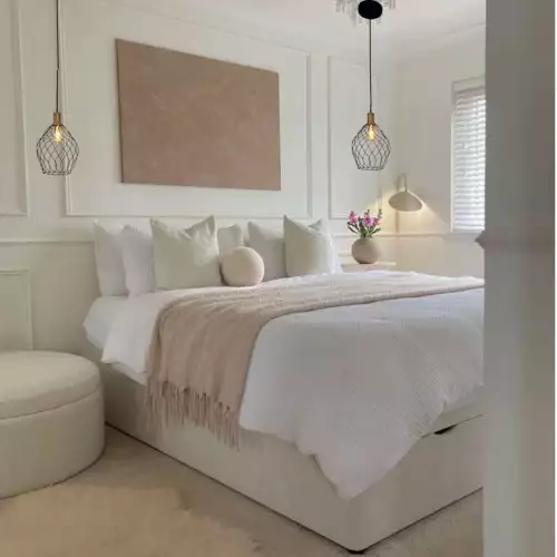 Set x2 Lámpara de Techo Decorativa Curva con Rejilla