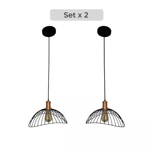 Set x2 Lámpara de Techo Decorativa Yakarta – Diseño Moderno y Versátil