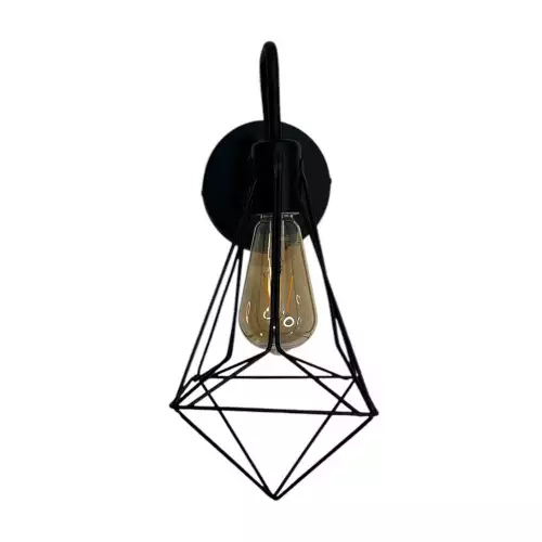 Set x2 Lámpara Rejilla Vintage Breanda Muro Mediana – Estilo Único para Espacios Modernos