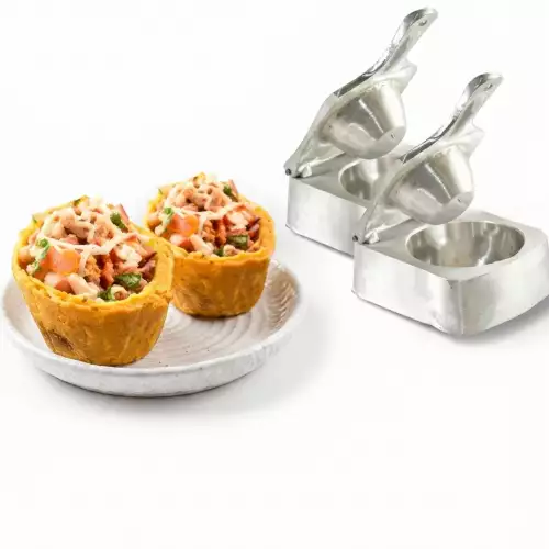 Set X2 Pataconera Canasta Patacón Aluminio
