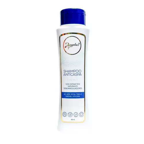 Shampoo anticaspa con extractos naturales 400 ml
