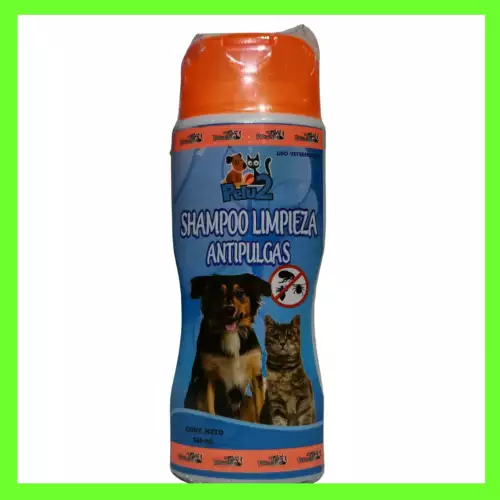 Shampoo antipulgas pelu2  x 240 ml