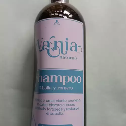 Shampoo cebolla y romero anticaída fortalecedor