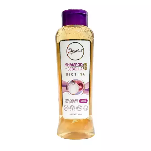 Shampoo con cebolla Anyeluz sin sal ni parabenos