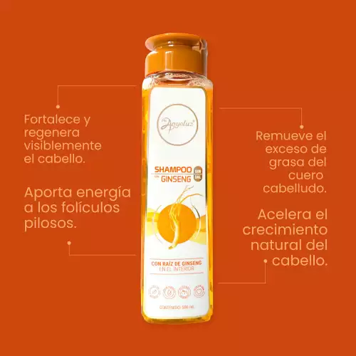 SHAMPOO CON GINSENG ANYELUZX500ML