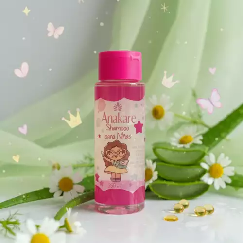 Shampoo para niña manzanilla aloe vera antilágrimas