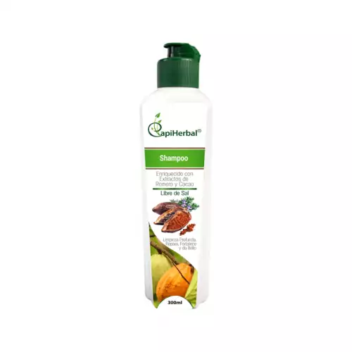 Shampoo regenerador de cacao con romero 300 ml