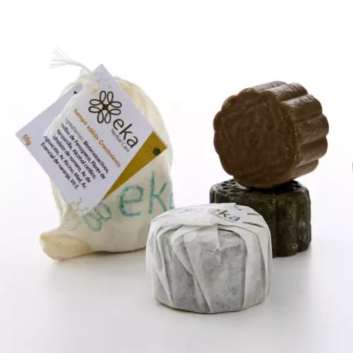 Shampoo sólido crecimiento cabello 50gr biodegradable