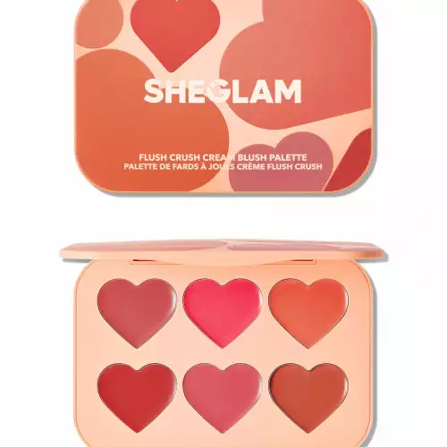Sheglam Paleta de rubor en crema Flush Crush