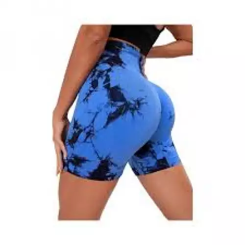 Short deportivo manchas AZUL