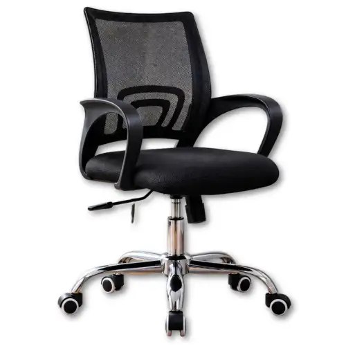 Silla Ejecutiva Con Ruedas Y Malla Ergonómica Diseño Moderno Con Soporte Lumbar Y Altura Ajustable
