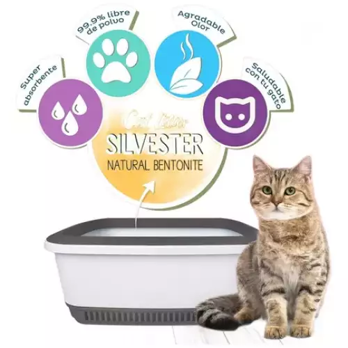 Silvester Arena Sanitaria para Gatos 8 Kg