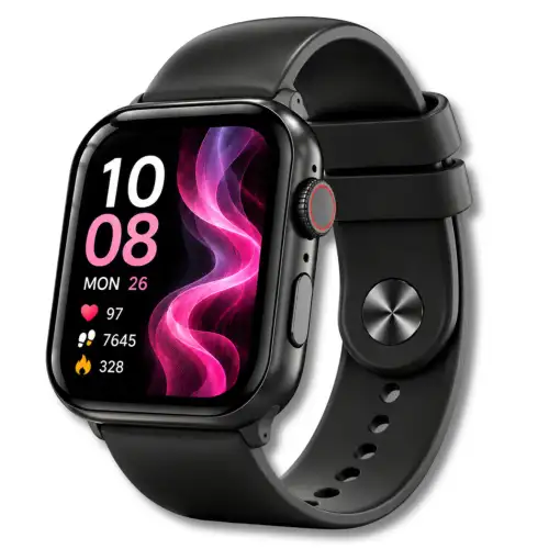Smartwatch S11 Estilo Moderno Y Funciones Esenciales Para Tu Rutina Diaria Negro