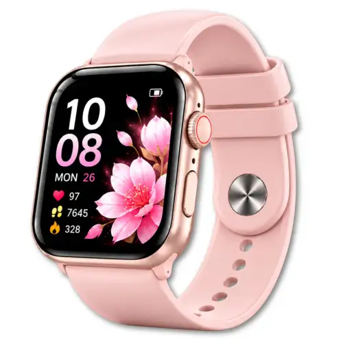 Smartwatch S11 Estilo Moderno Y Funciones Esenciales Para Tu Rutina Diaria Rosa