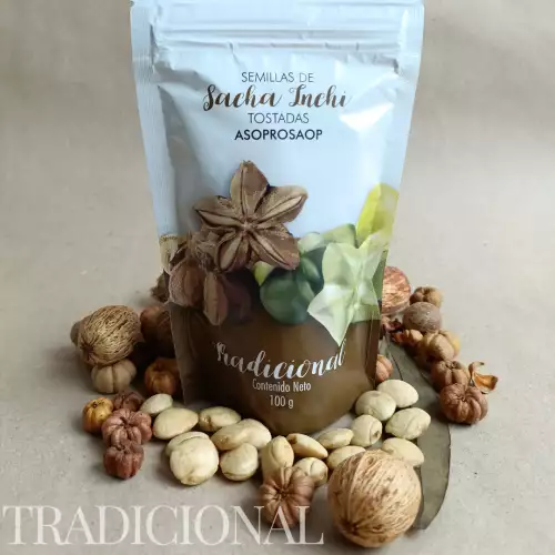 Snacks de sacha inchi tradicional 100 g omega 3