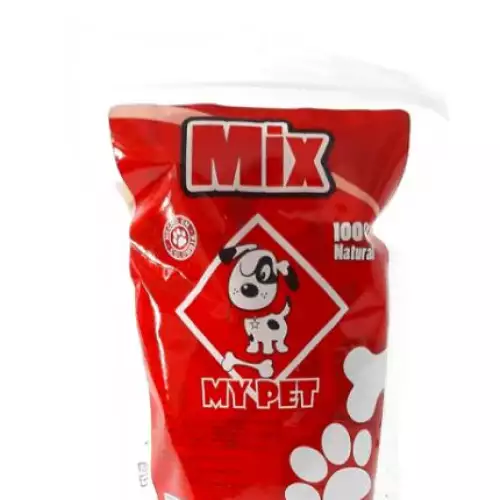 Snacks mix para perros traquea oreja carne 100 gr