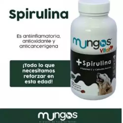 Snacks perro spirulina vital 55 unidades energía