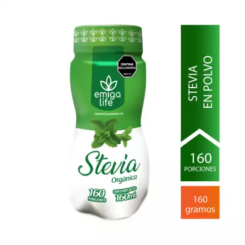 Stevia en polvo Sabor Natural x 160g Emigalife