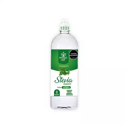 Stevia Líquida Cero Calorías Sabor Natural x 1.000 ml Emigalife