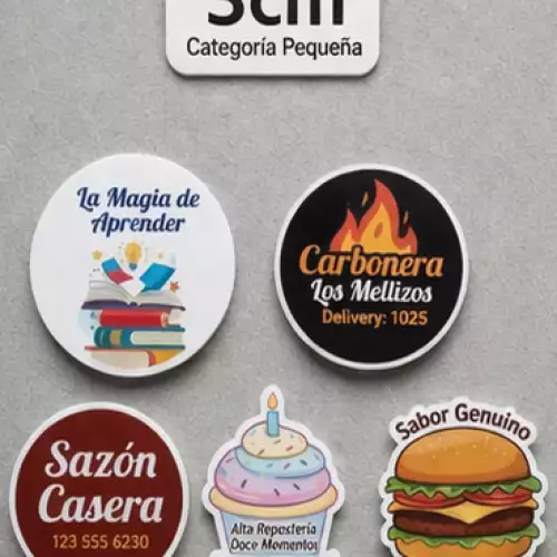 Stickers Personalizados para Fiestas, Eventos o Emprendimientos 3cm