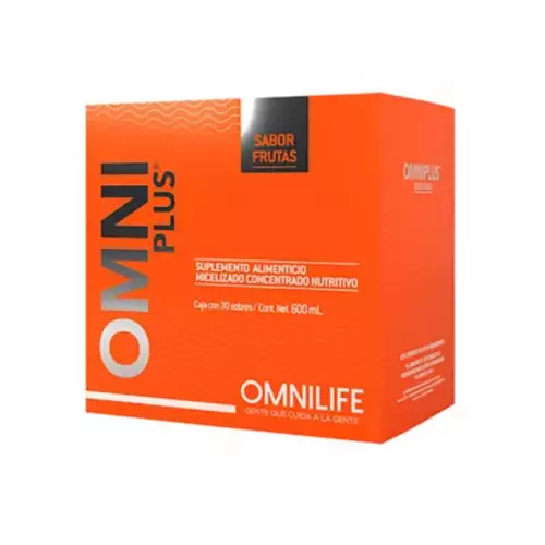 Suplemento Omniplus frutas 30 sobres vitaminas minerales