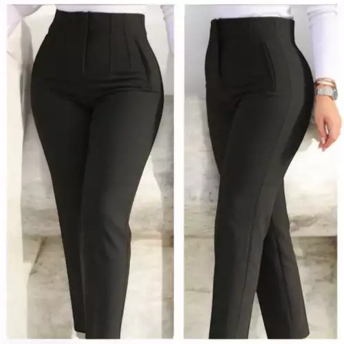 pantalones de pinzas Stiletto control abdomen