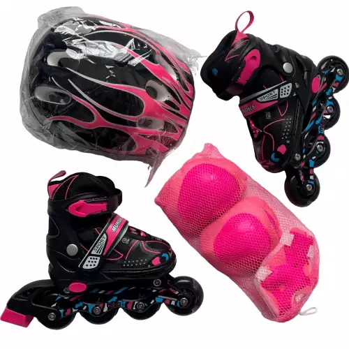 Kit patines semiprofesionales para niñas