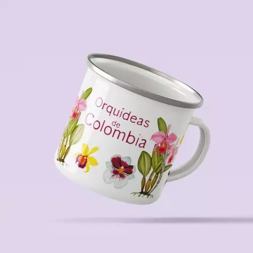 Taza Orquídeas de Colombia