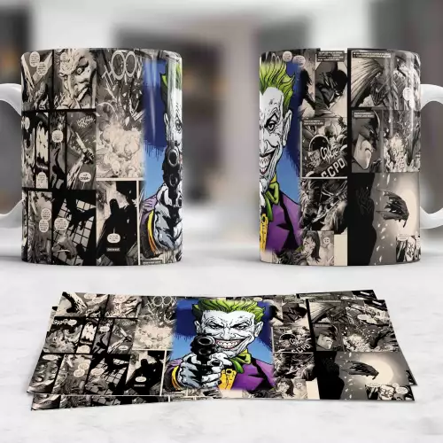 Taza The Joker cerámica premium diseño DC Comics