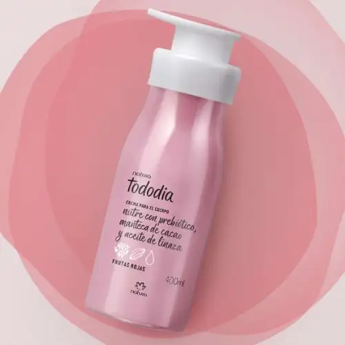 Tododia Crema Nutritiva Corporal Frutas Rojas