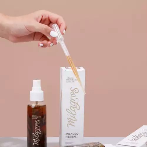 Tónico revitalizante capilar herbal reduce caída