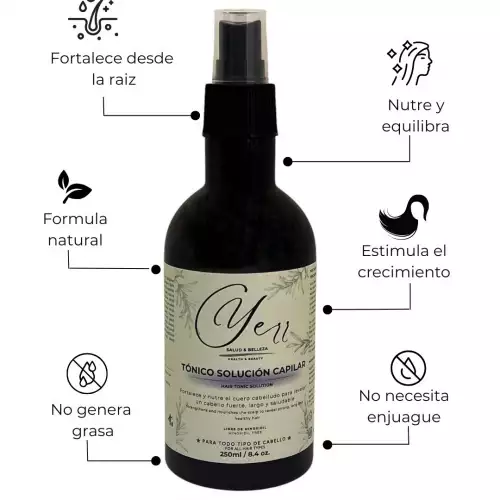 Tónico solución capilar 250ml