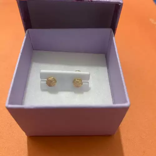 TOPOS DIAMANTADO EN ORO 18K