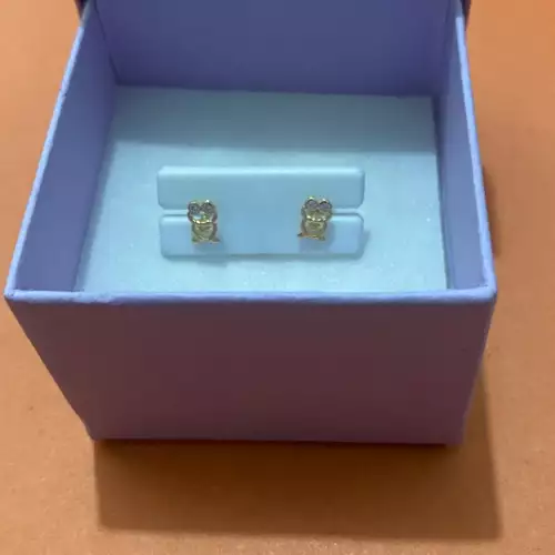 TOPOS RANITAS EN ORO 18K