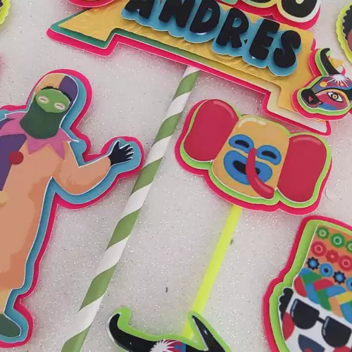 Topper personalizado de Carnaval de Barranquilla