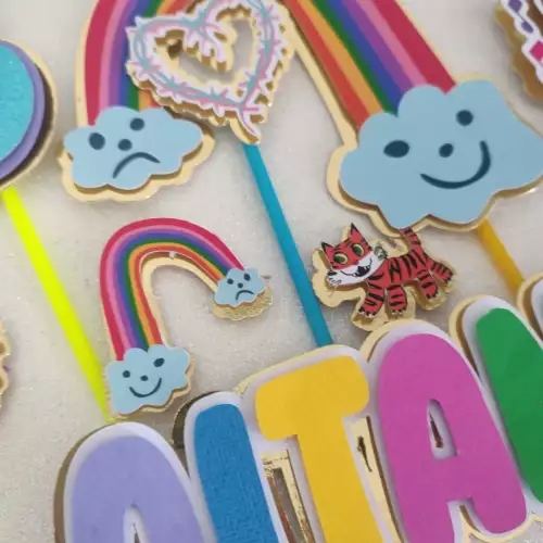 Topper personalizado de KarolG.