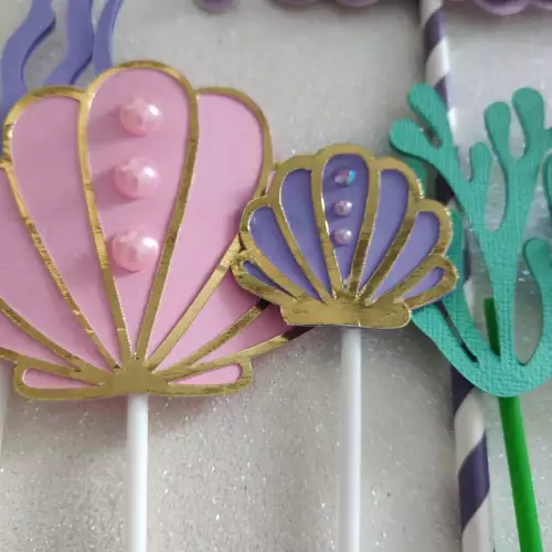 Topper personalizado de Sirenita