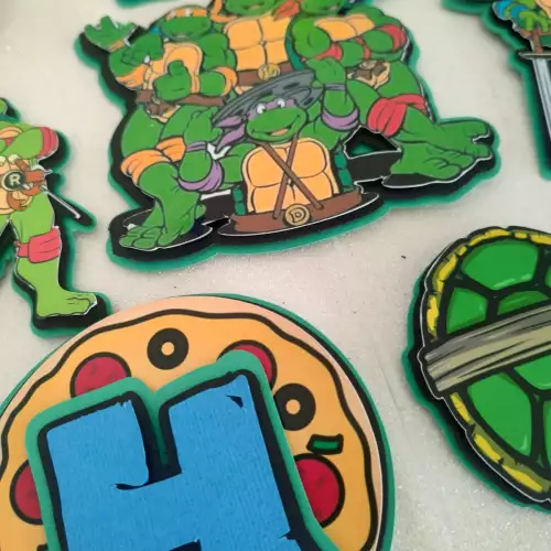 Topper personalizado de Tortuga Ninja