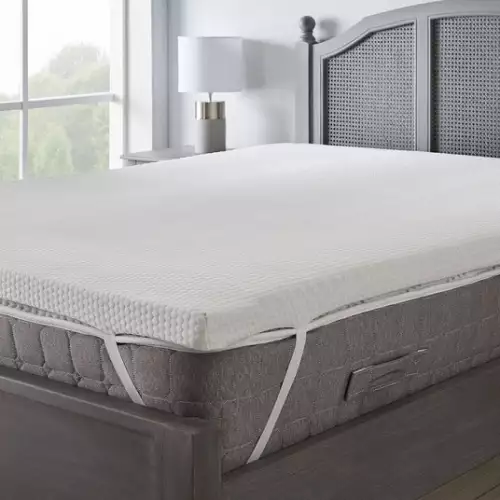 Topper suavizante para colchón 120x190 cm protección