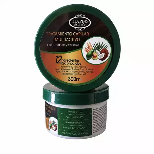Tratamiento capilar multiactivo 300 ml nutre e hidrata