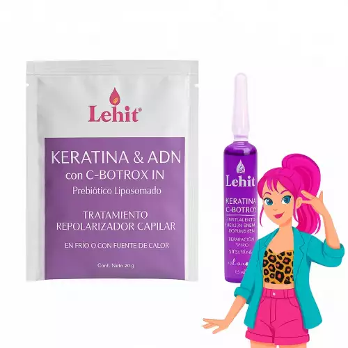 Tratamiento Keratina & ADN  + Ampolla Capilar