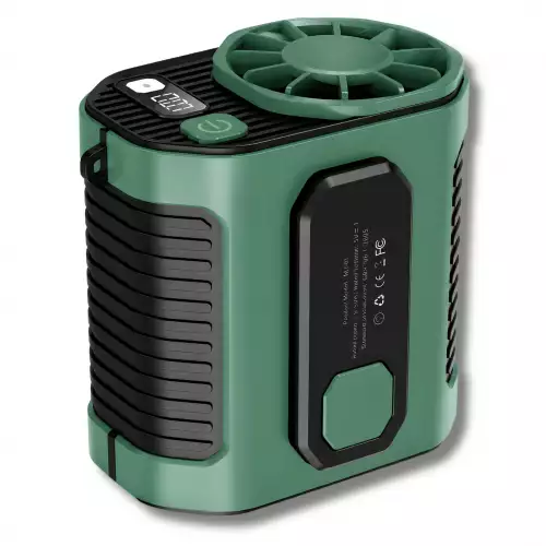 Ventilador Portable G-TIDE Fw01 Con Linterna Y Pantalla LED