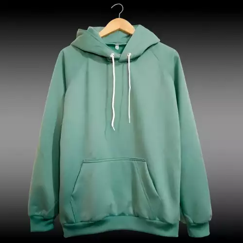 HOODIE DEPORTIVO UNISEX VERDE OLIVA